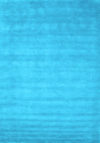 Abstract Light Blue Contemporary Rug, con20lblu