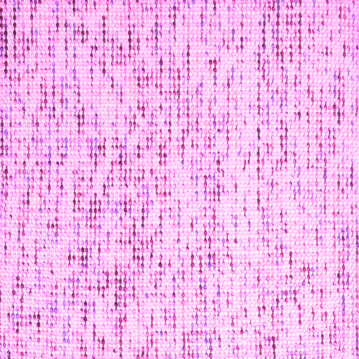 Square Solid Pink Modern Rug, con2100pnk