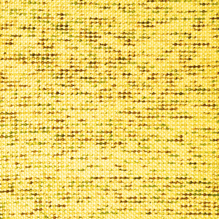 Machine Washable Solid Yellow Modern Rug, wshcon2100yw