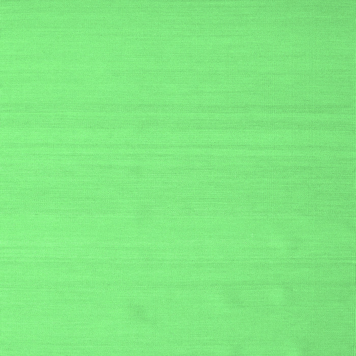 Square Abstract Emerald Green Contemporary Rug, con2102emgrn