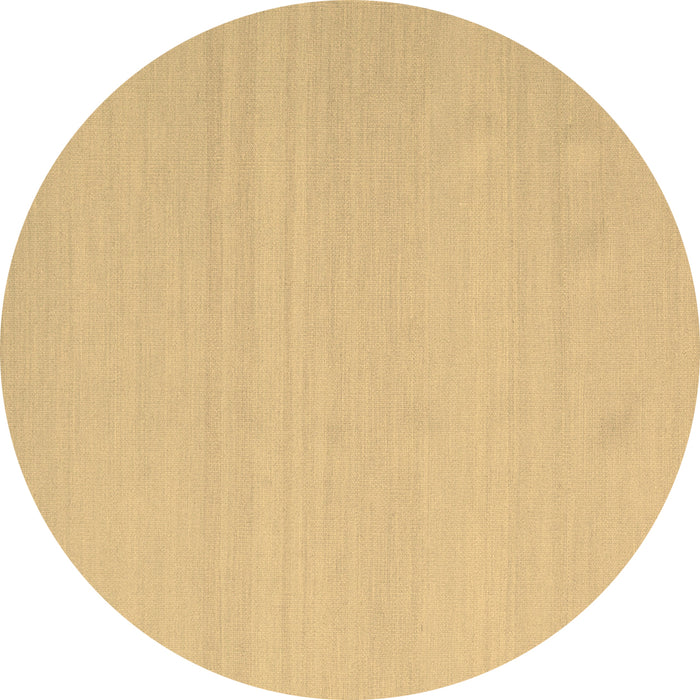 Round Machine Washable Abstract Brown Contemporary Rug, wshcon2102brn