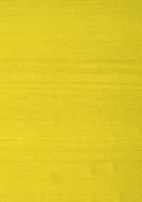 Abstract Yellow Contemporary Rug, con2102yw