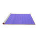 Sideview of Machine Washable Abstract Purple Contemporary Area Rugs, wshcon2103pur