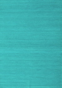 Abstract Turquoise Contemporary Rug, con2103turq