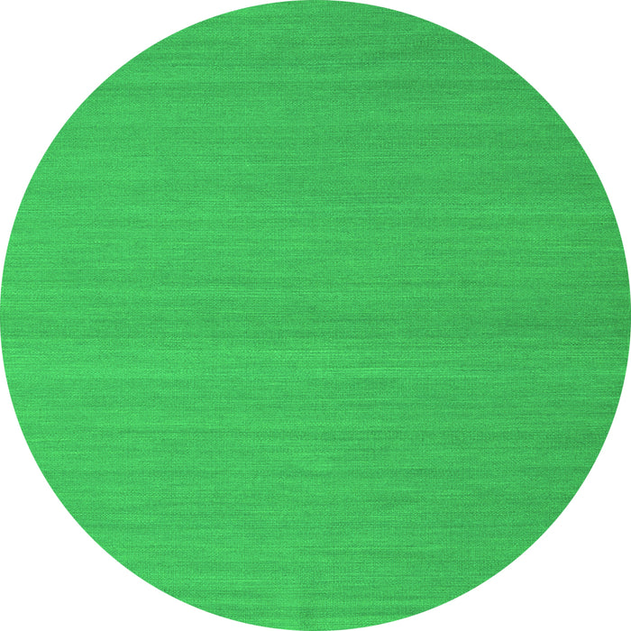 Square Abstract Green Contemporary Rug, con2103grn