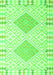 Southwestern Green Country Rug, con2104grn