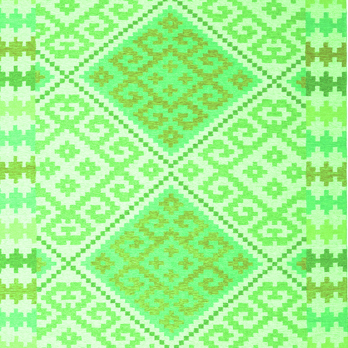 Southwestern Green Country Rug, con2104grn
