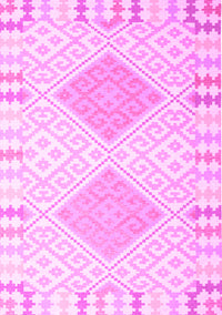 Southwestern Pink Country Rug, con2104pnk