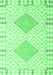 Southwestern Emerald Green Country Rug, con2104emgrn