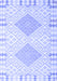 Southwestern Blue Country Rug, con2104blu