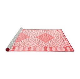 Country Red Washable Rugs