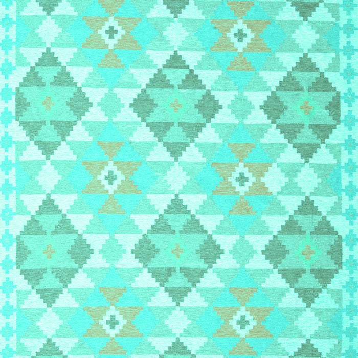 Southwestern Turquoise Country Rug, con2105turq