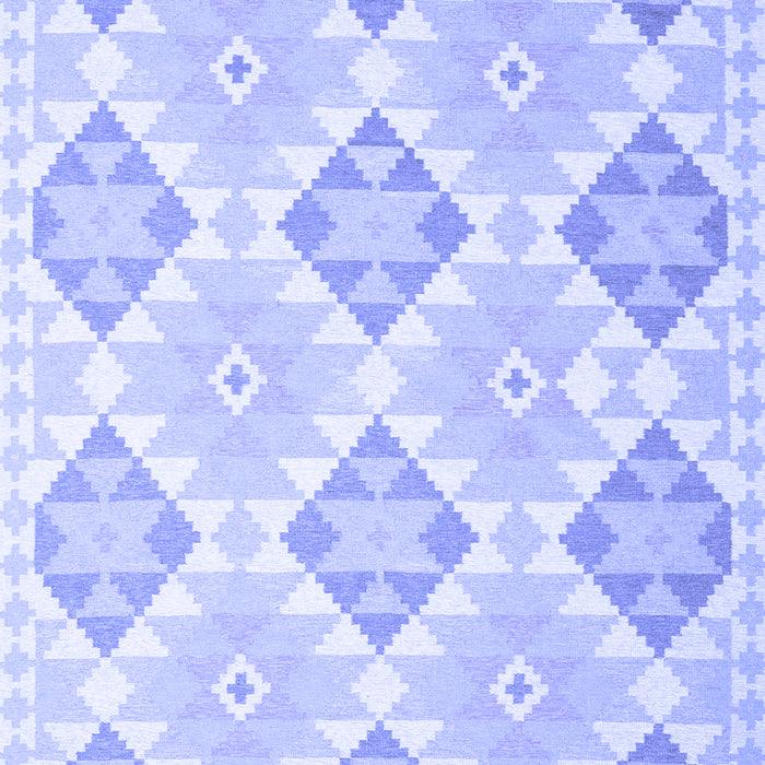 Southwestern Blue Country Rug, con2105blu