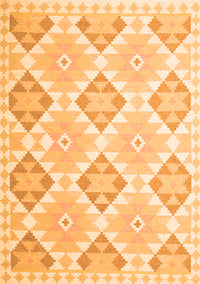 Southwestern Orange Country Rug, con2105org