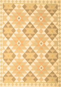 Southwestern Brown Country Rug, con2105brn