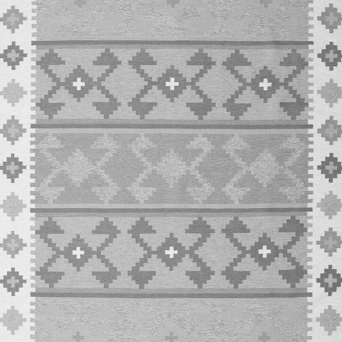 Abstract Gray Contemporary Rug, con2106gry