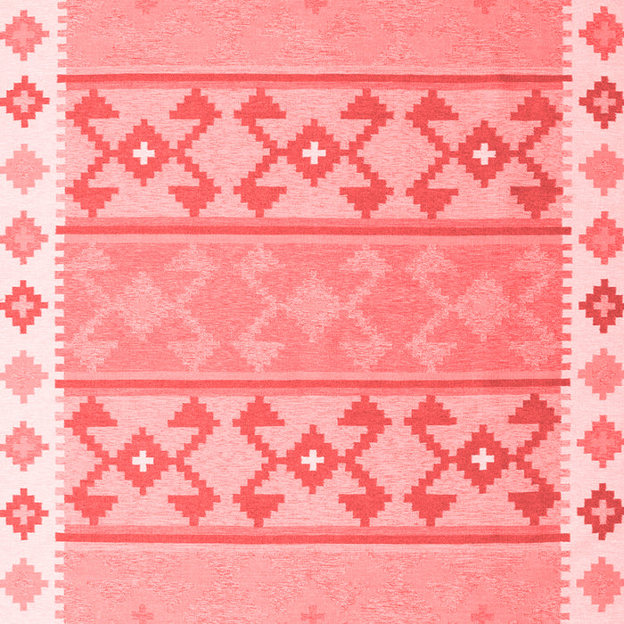 Abstract Red Contemporary Area Rugs