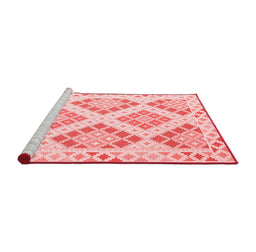 Country Red Washable Rugs