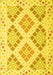 Southwestern Yellow Country Rug, con2107yw