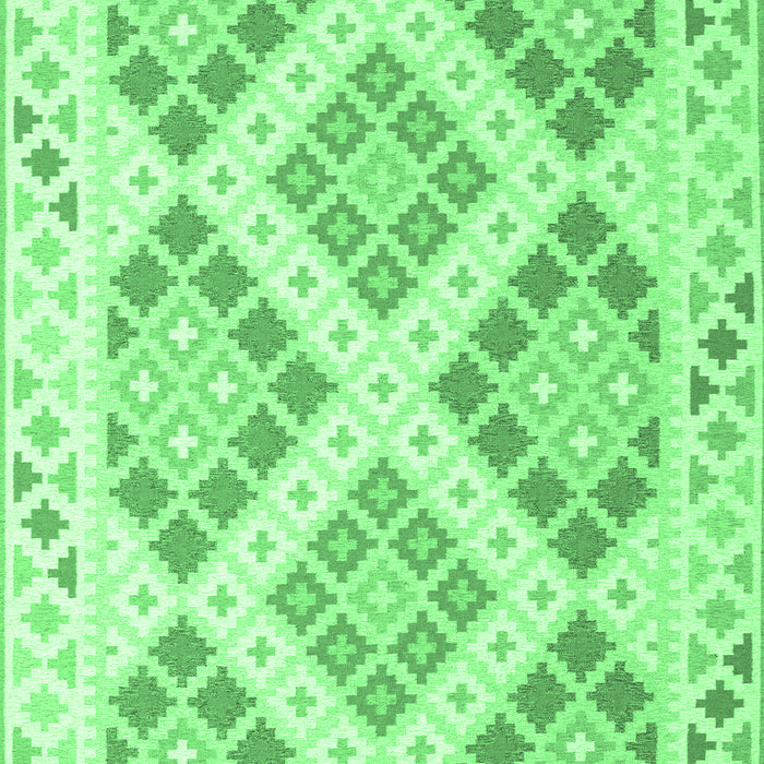 Southwestern Emerald Green Country Rug, con2107emgrn