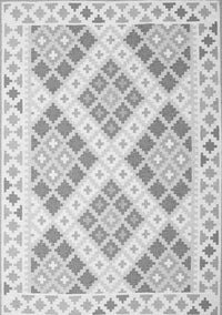 Southwestern Gray Country Rug, con2107gry