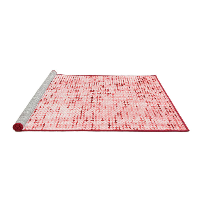Modern Red Washable Rugs