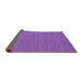 Sideview of Abstract Purple Contemporary Rug, con2109pur