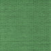 Square Machine Washable Abstract Emerald Green Contemporary Area Rugs, wshcon2109emgrn