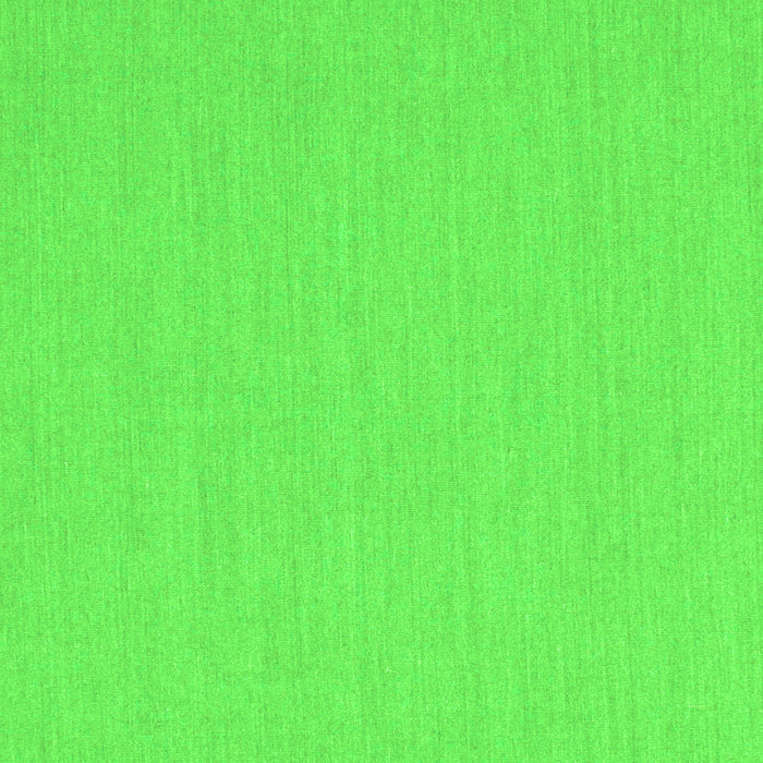 Serging Thickness of Machine Washable Solid Green Modern Area Rugs, wshcon210grn