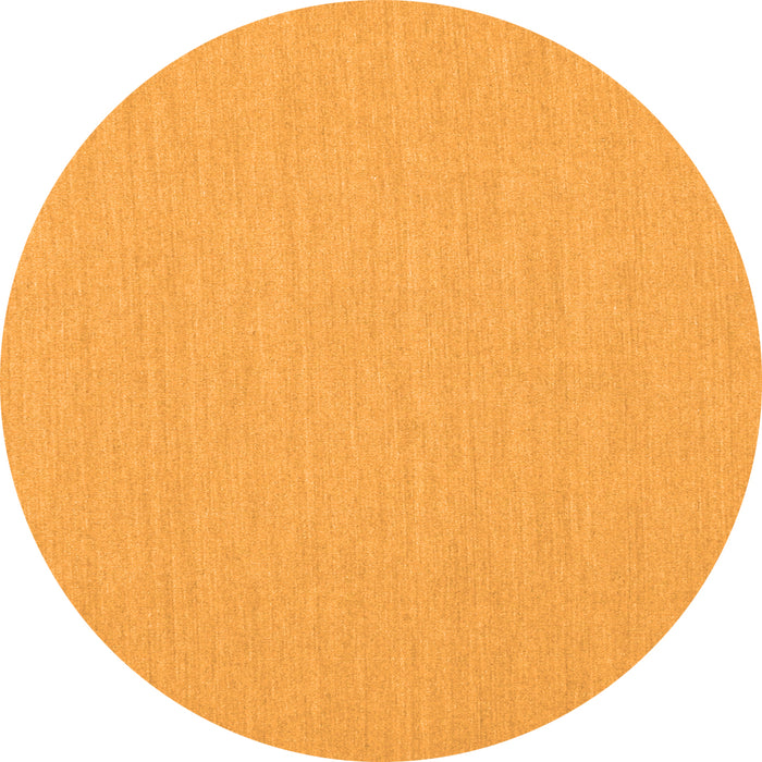 Square Solid Orange Modern Rug, con210org