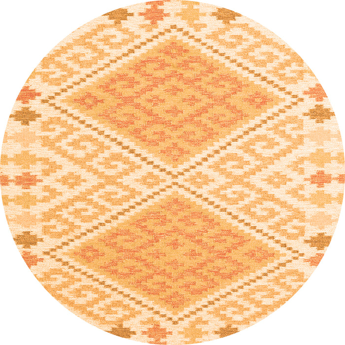 Machine Washable Southwestern Orange Country Area Rugs, wshcon2110org