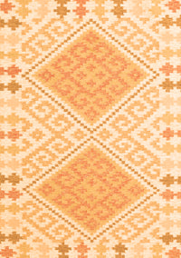 Southwestern Orange Country Rug, con2110org