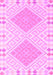 Southwestern Pink Country Rug, con2110pnk