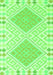 Southwestern Green Country Rug, con2110grn