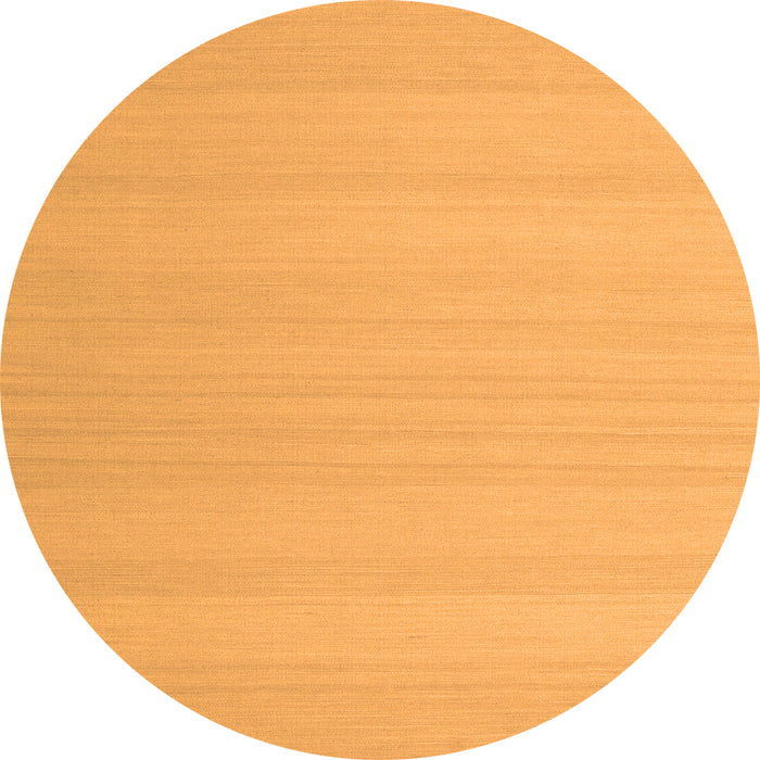 Square Abstract Orange Contemporary Rug, con2111org