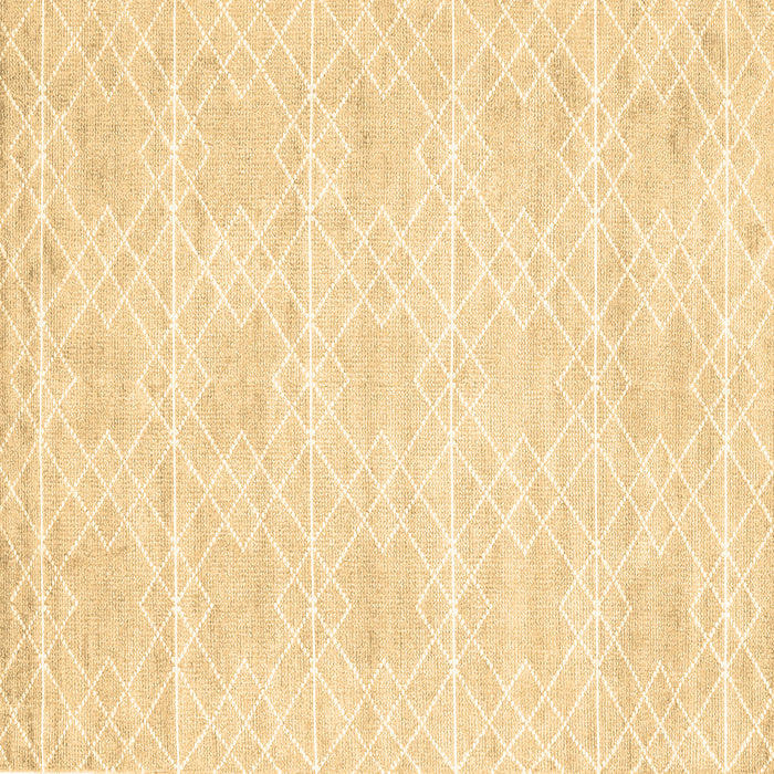 Square Machine Washable Abstract Brown Contemporary Rug, wshcon2112brn