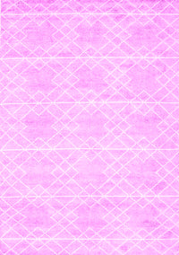 Abstract Pink Contemporary Rug, con2112pnk