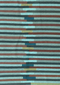 Southwestern Light Blue Country Rug, con2113lblu