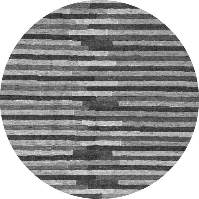 Square Southwestern Gray Country Rug, con2113gry