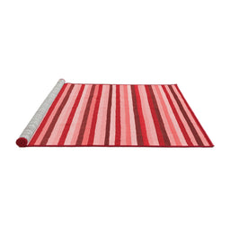 Contemporary Red Washable Rugs
