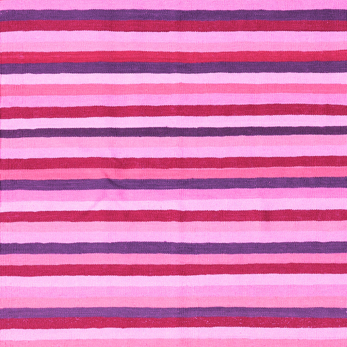 Machine Washable Abstract Pink Contemporary Rug, wshcon2114pnk