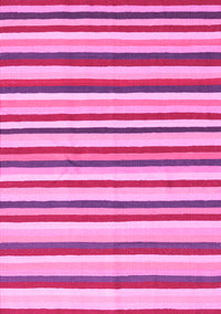 Abstract Pink Contemporary Rug, con2114pnk