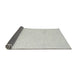 Thickness of Contemporary Dark Gray Modern Rug, con2115