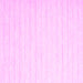 Square Solid Pink Modern Rug, con2116pnk