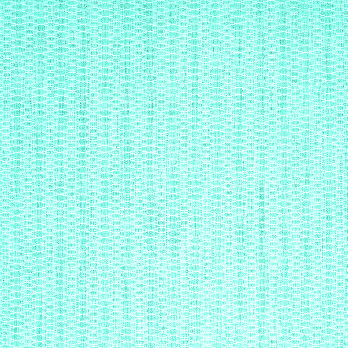 Square Machine Washable Solid Turquoise Modern Area Rugs, wshcon2116turq