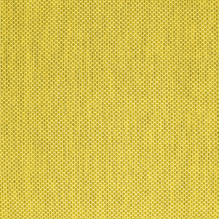 Square Machine Washable Abstract Yellow Contemporary Rug, wshcon2117yw