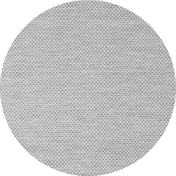 Square Abstract Gray Contemporary Rug, con2117gry