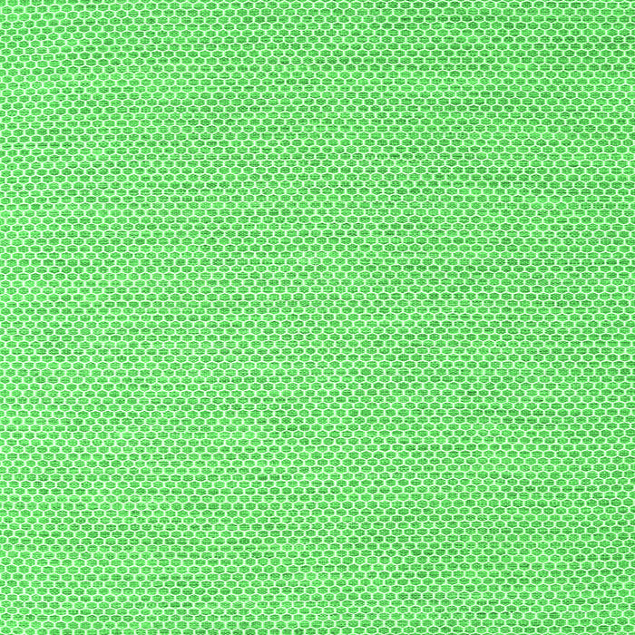 Serging Thickness of Abstract Green Contemporary Rug, con2117grn