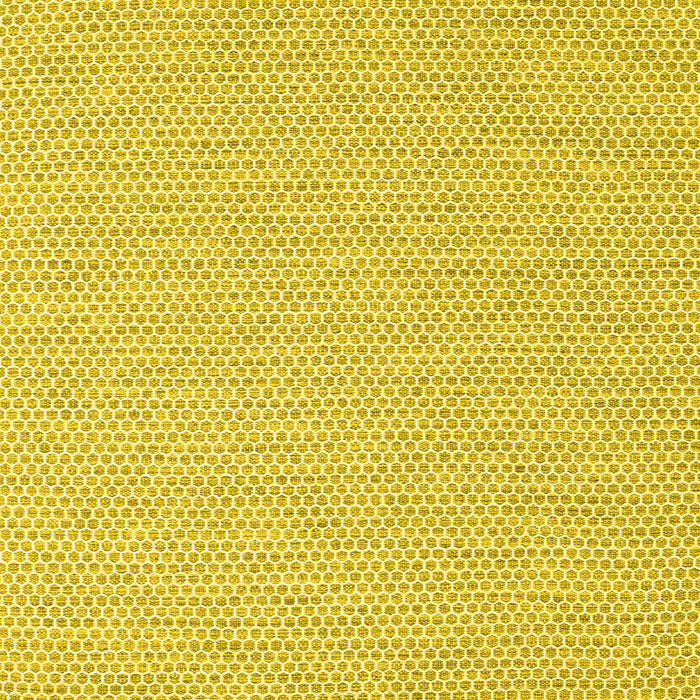 Abstract Yellow Contemporary Rug, con2117yw