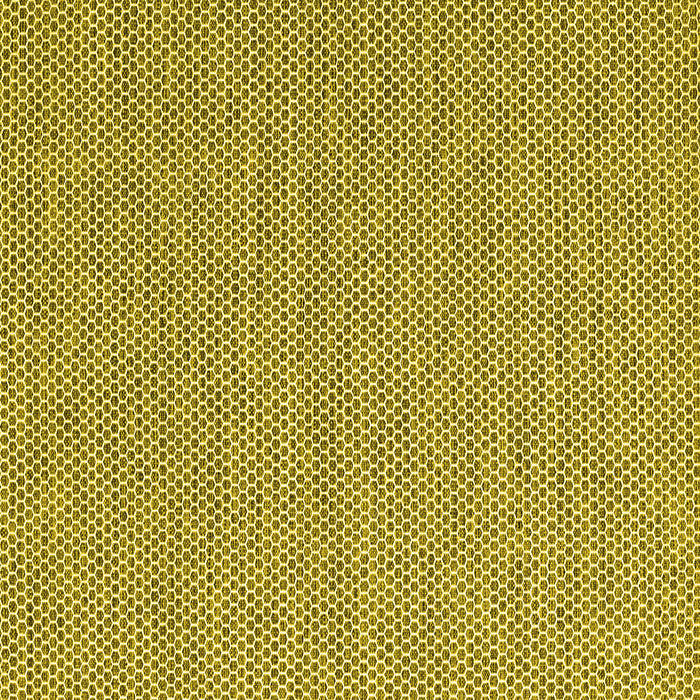 Square Abstract Yellow Contemporary Rug, con2118yw